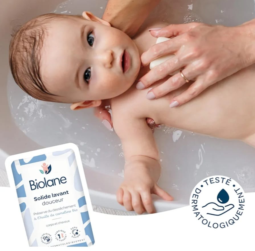 BIOLANE - Solide Lavant Douceur - Bain Bébé