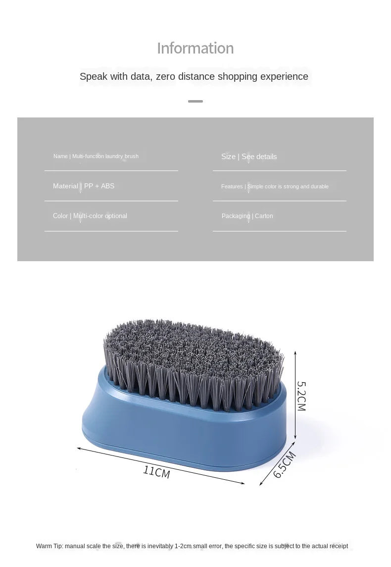 Soft Household Laundry Brush