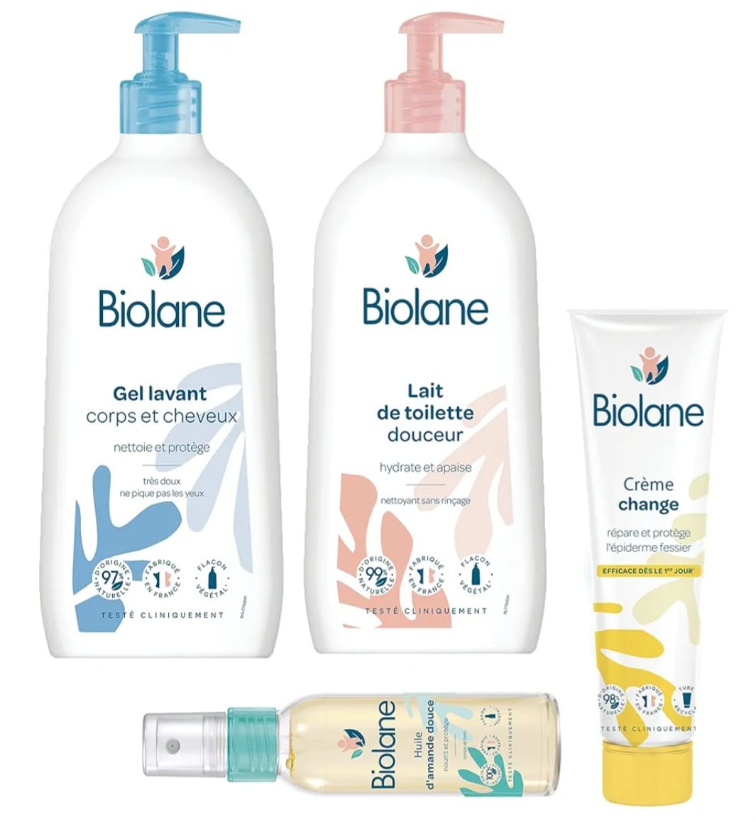 BIOLANE - Kit Essentiels Bain & Toilette - Bébé