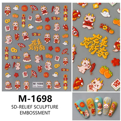5D Nail Stickers