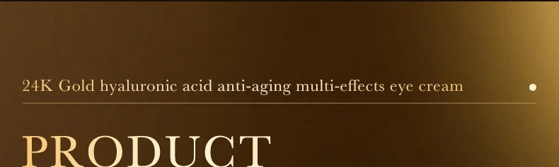 24K Gold Eye Cream