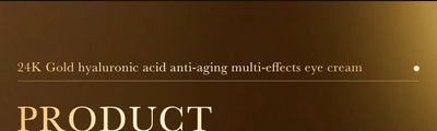 24K Gold Eye Cream