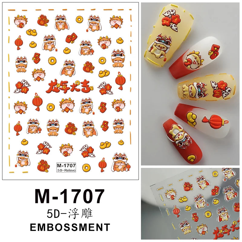 5D Nail Stickers