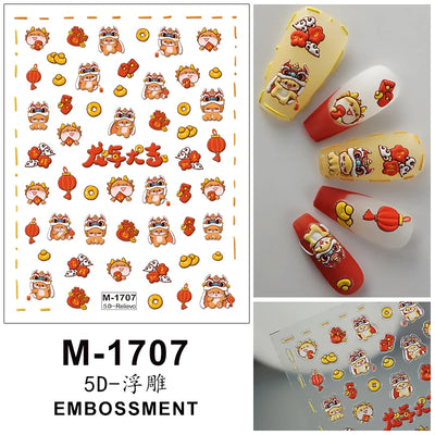 5D Nail Stickers
