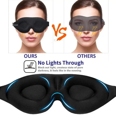 light-Blocking Sleep Mask for Men & Women
