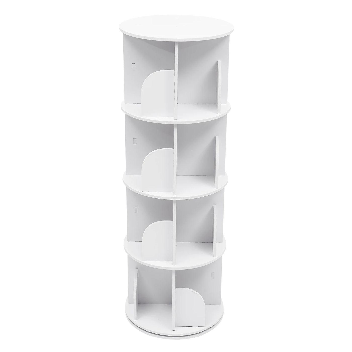 Rotating Wooden Bookshelf