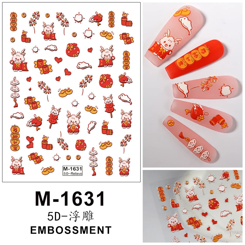 5D Nail Stickers