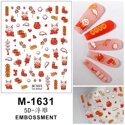 5D Nail Stickers