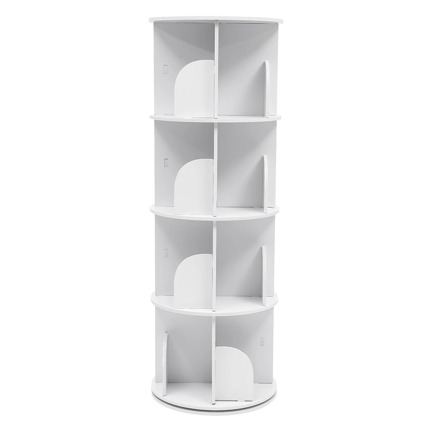 Rotating Wooden Bookshelf