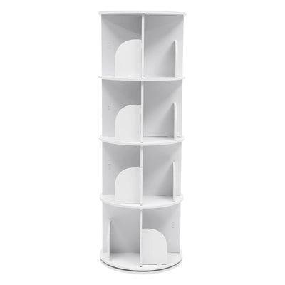 Rotating Wooden Bookshelf