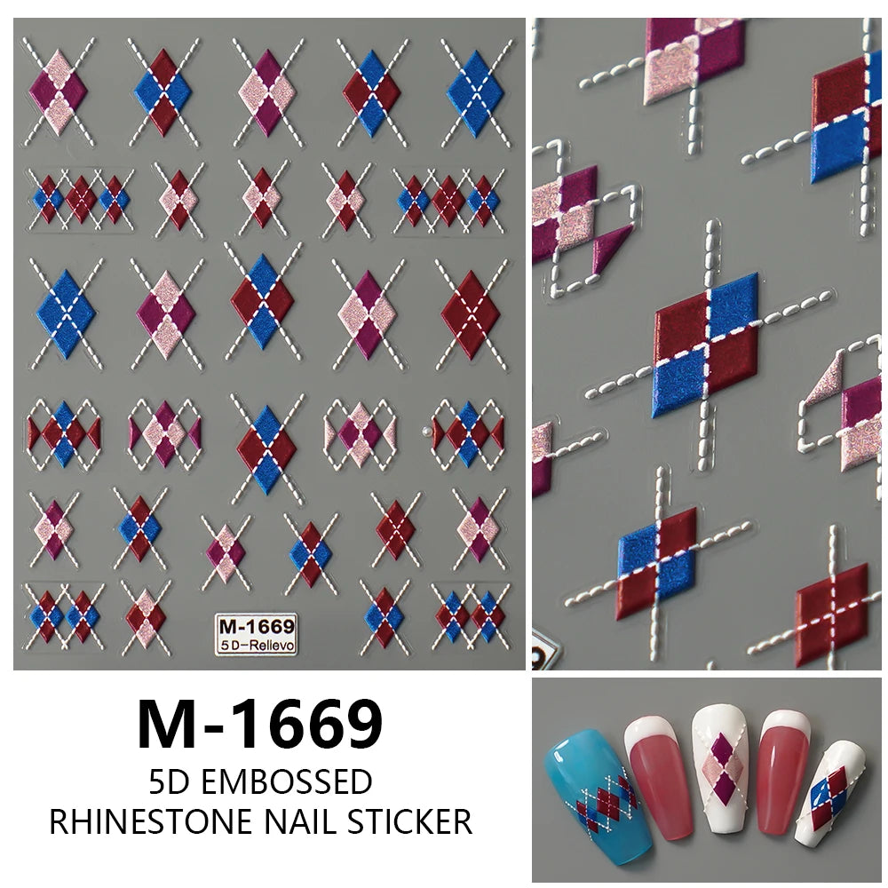 5D Nail Stickers