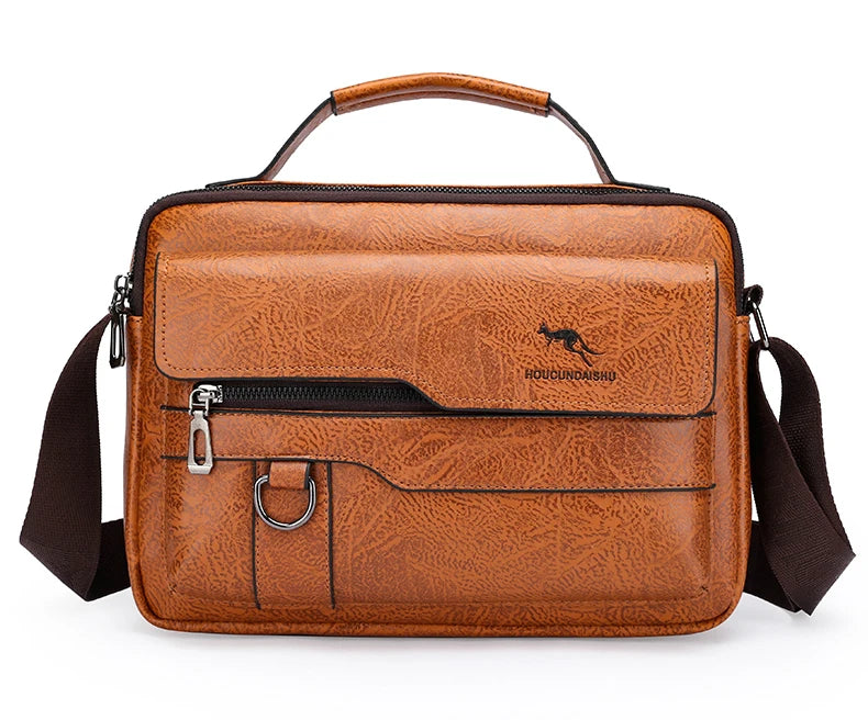 Luxury Leather Messenger