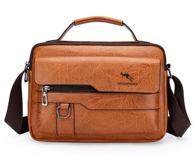 Luxury Leather Messenger