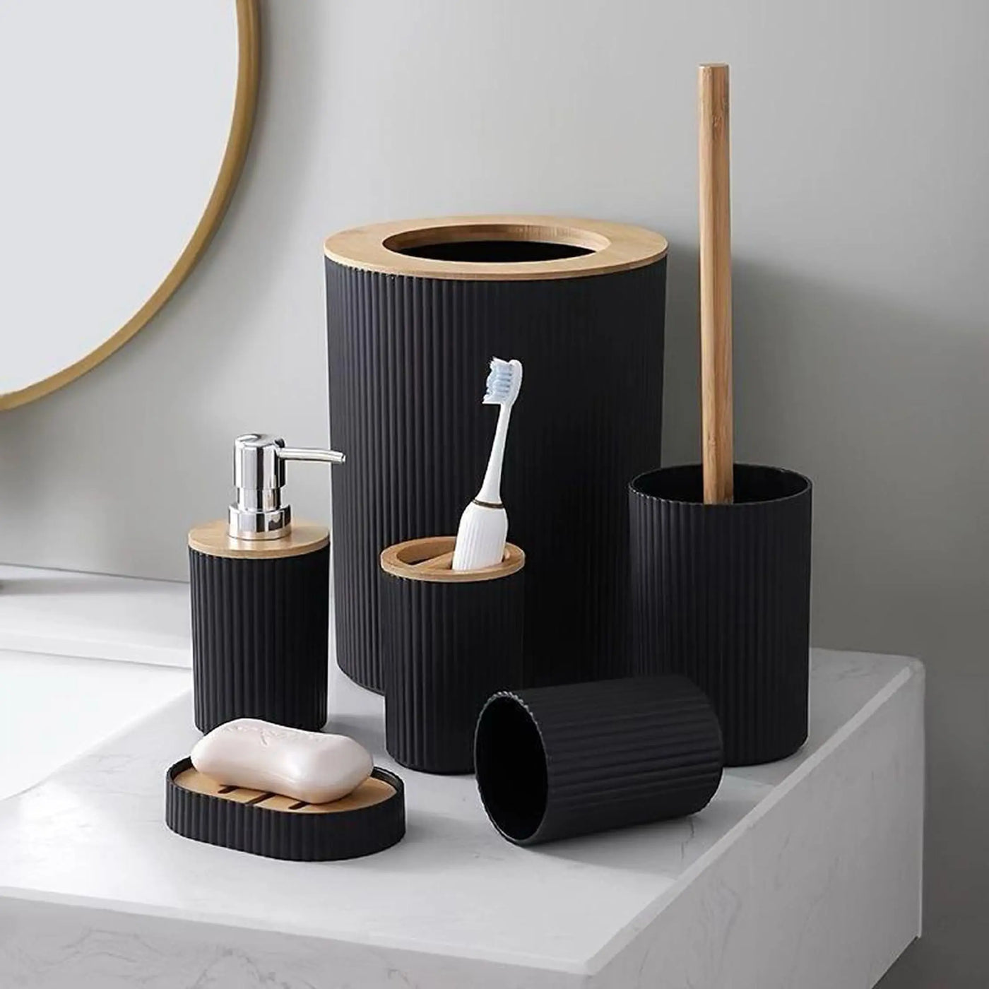 Modern Bathroom Essentials Set