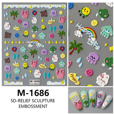 5D Nail Stickers