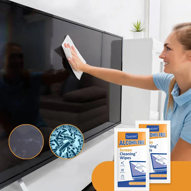 Dry & Wet Screen Cleaning Wipes