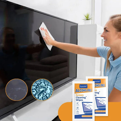 Dry & Wet Screen Cleaning Wipes