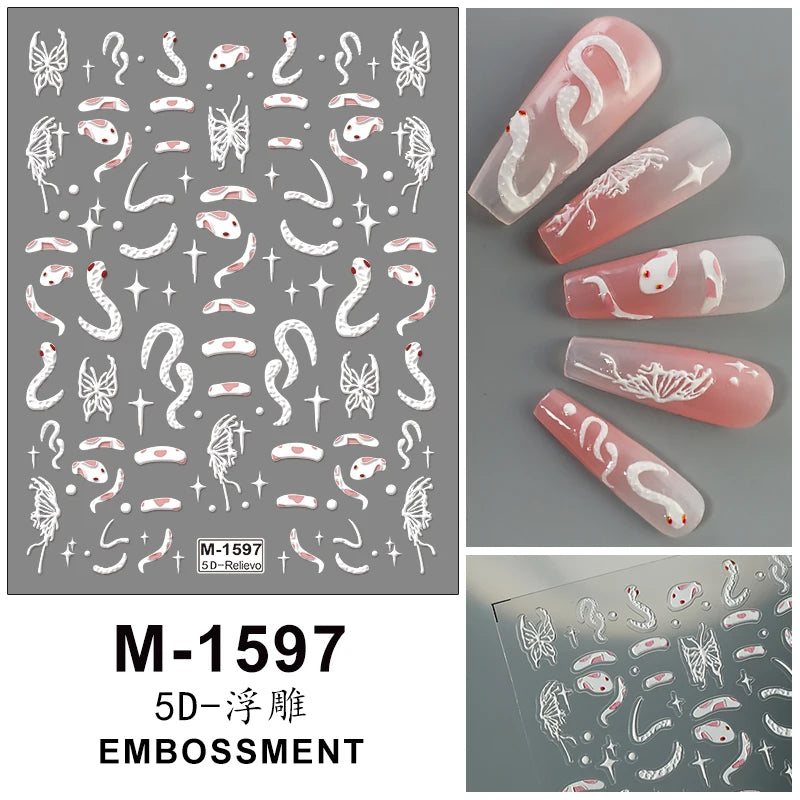 5D Nail Stickers