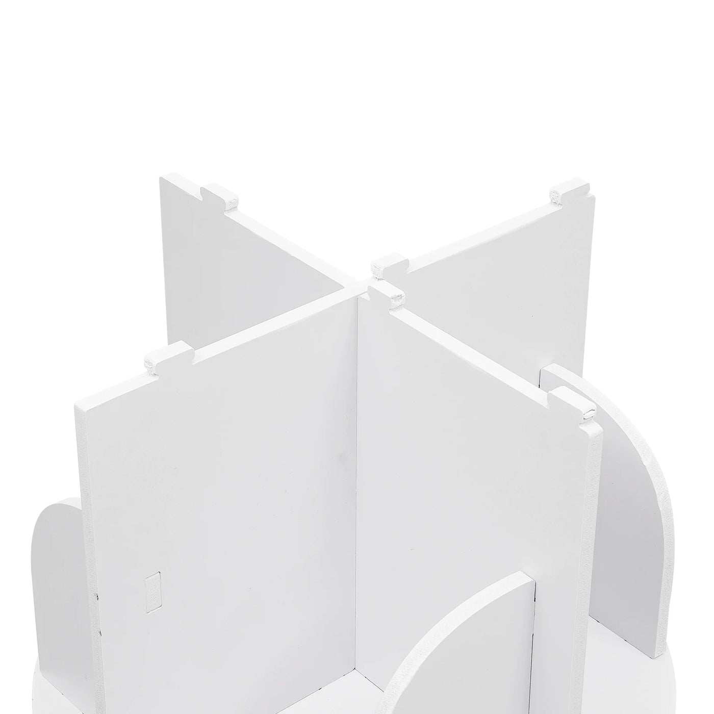 Rotating Wooden Bookshelf