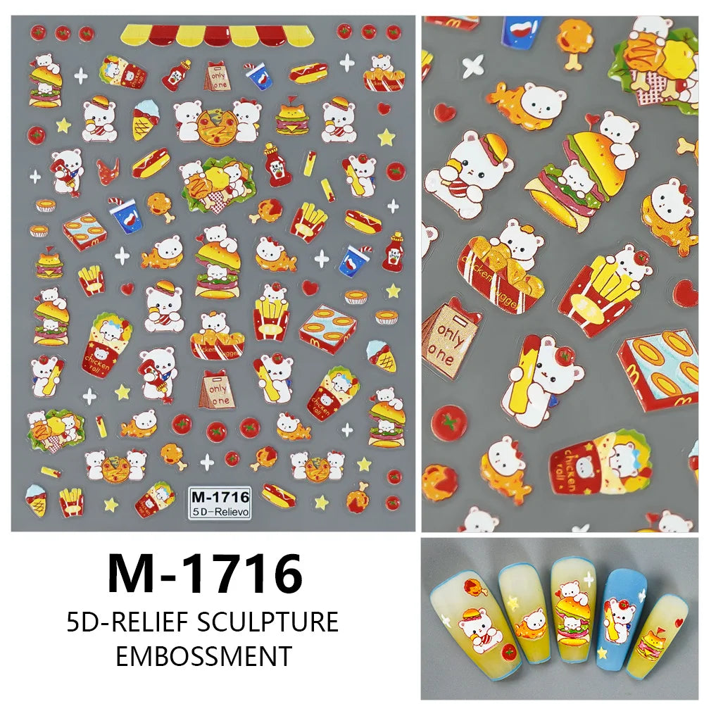 5D Nail Stickers