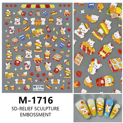 5D Nail Stickers
