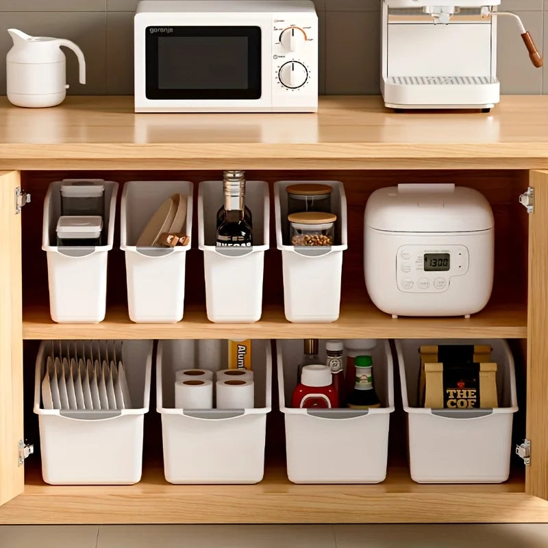 Curved Plastic Storage Bins