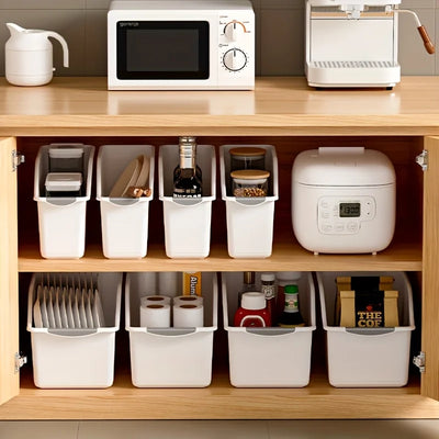 Curved Plastic Storage Bins