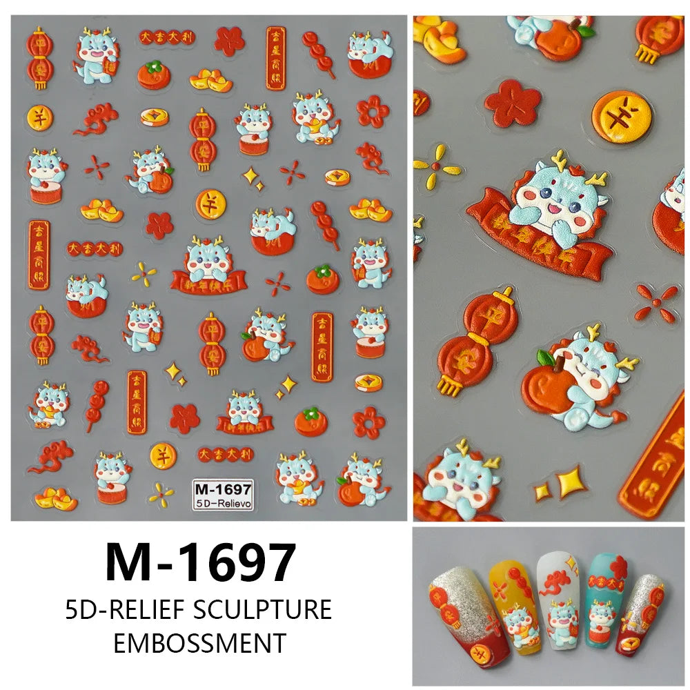 5D Nail Stickers