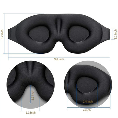 light-Blocking Sleep Mask for Men & Women