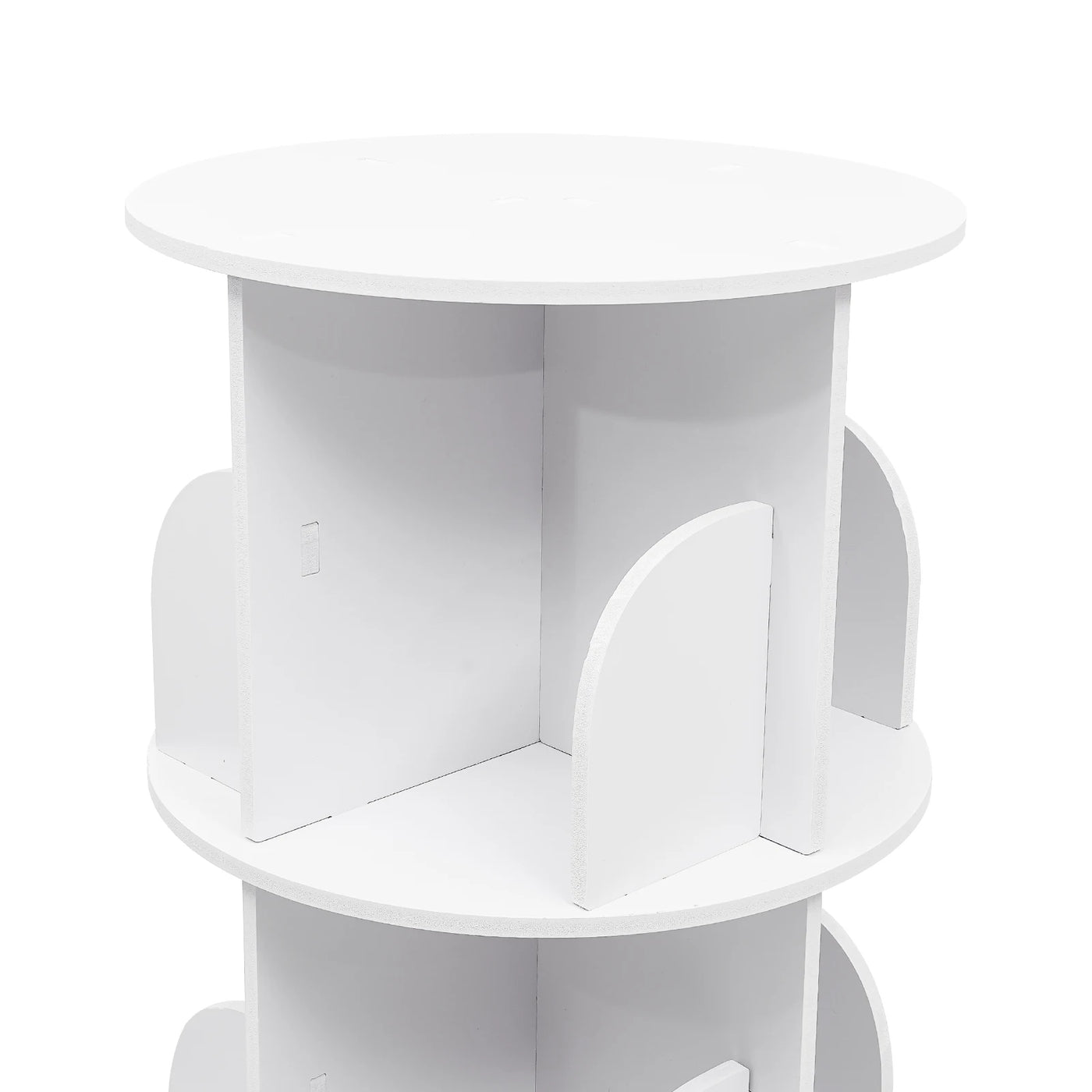 Rotating Wooden Bookshelf