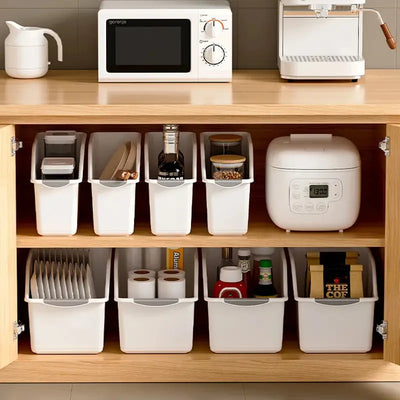 Curved Plastic Storage Bins