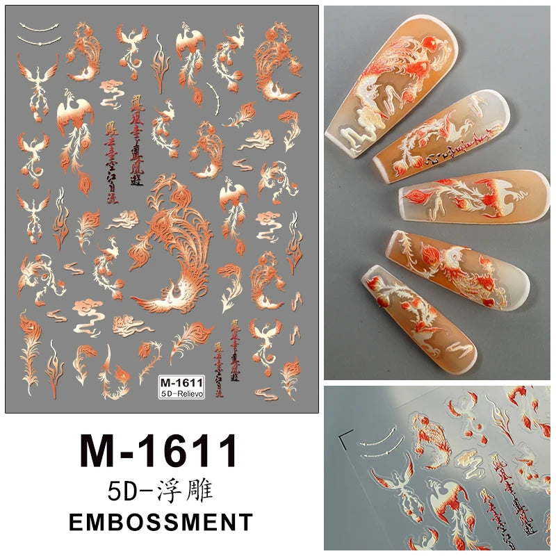 5D Nail Stickers