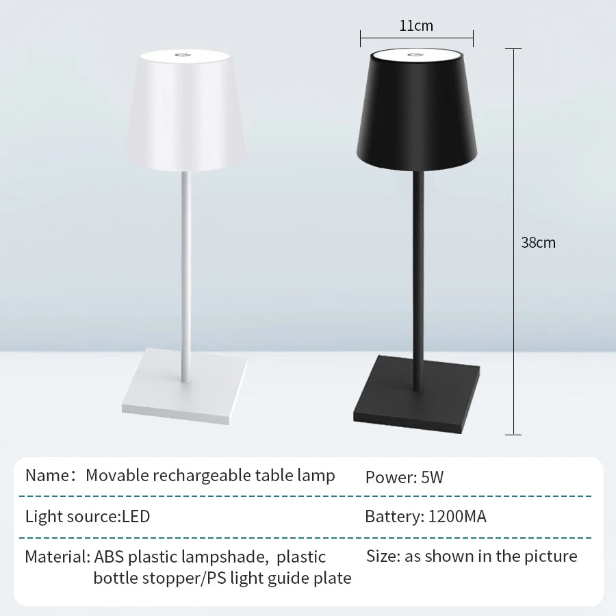 Wireless LED Desk Lamp
