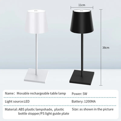 Wireless LED Desk Lamp