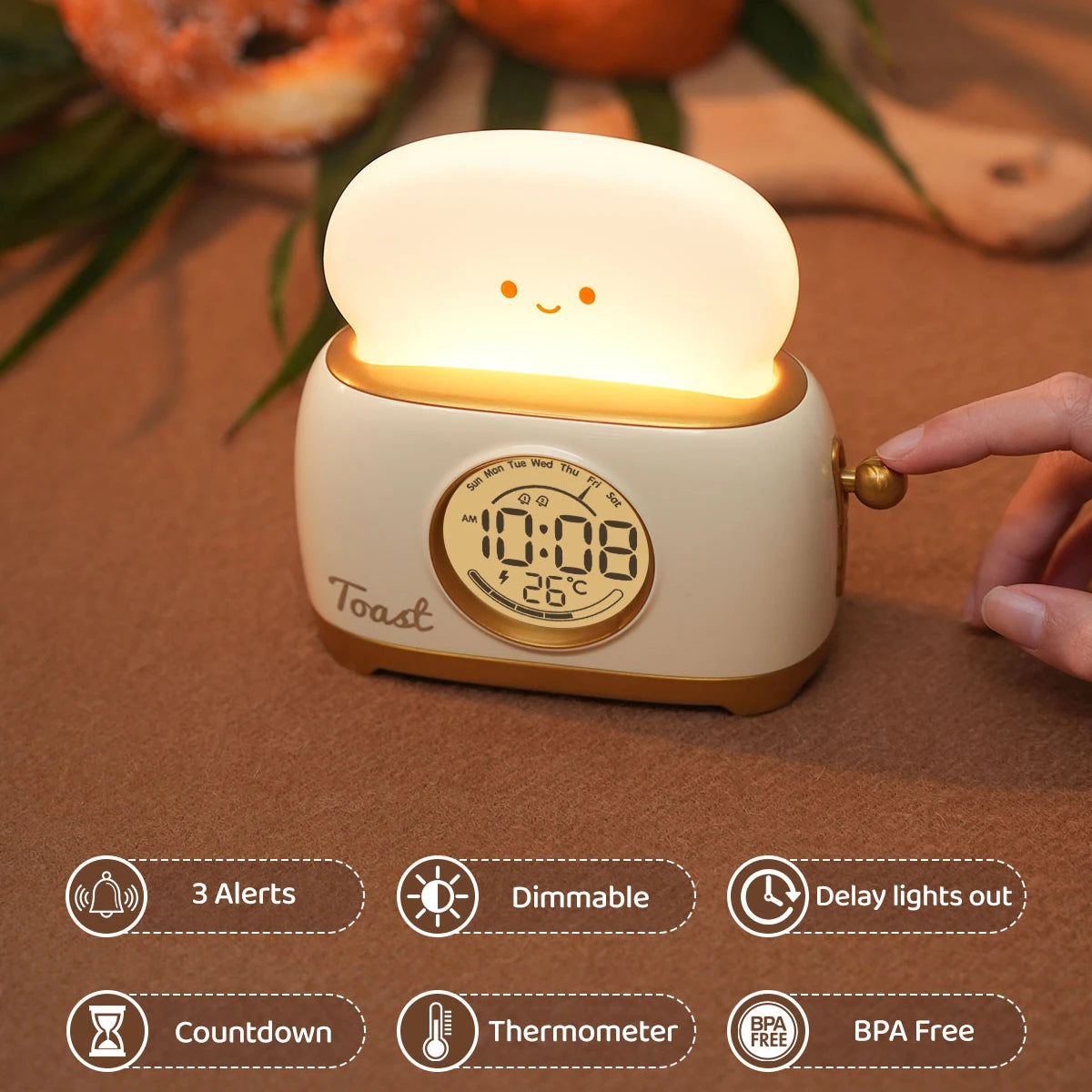 Wake-Up Nightlight Clock