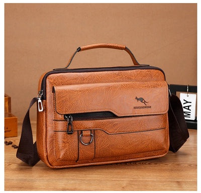 Luxury Leather Messenger