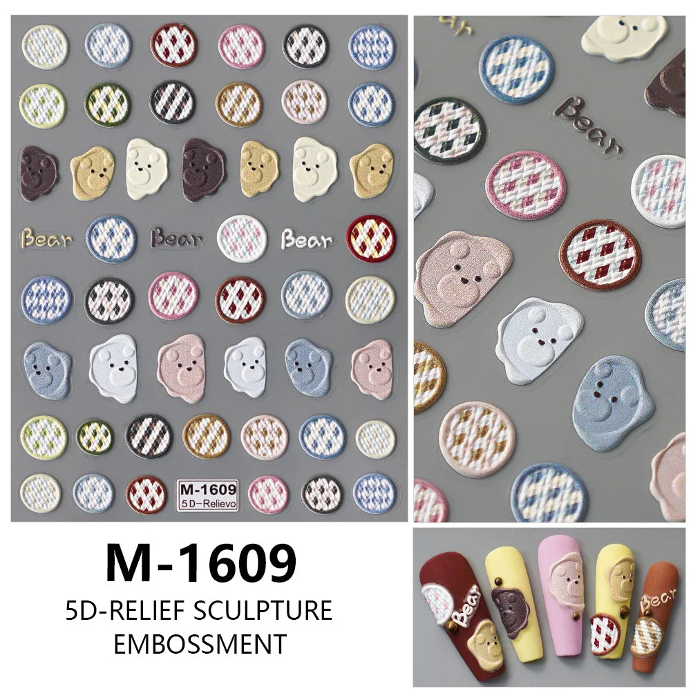 5D Nail Stickers