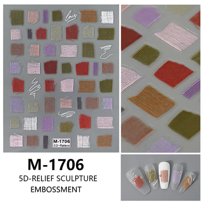 5D Nail Stickers