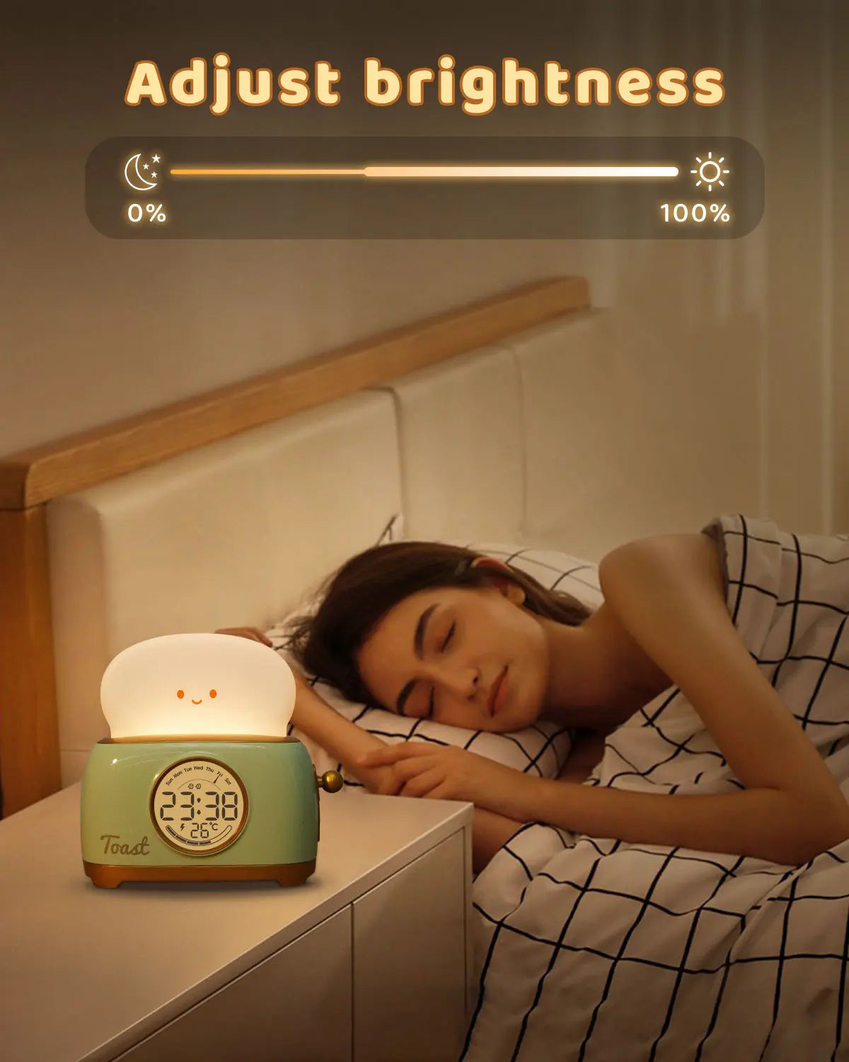 Wake-Up Nightlight Clock