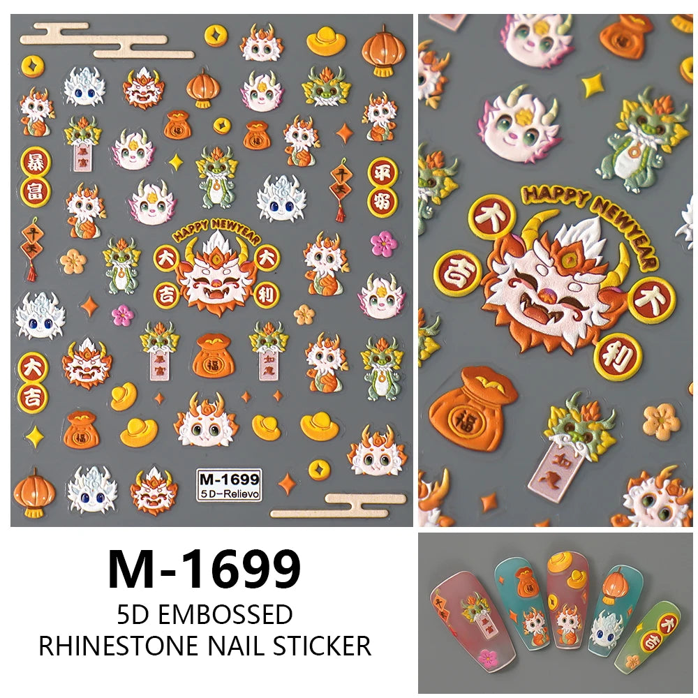 5D Nail Stickers