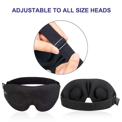 light-Blocking Sleep Mask for Men & Women