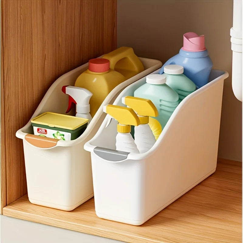 Curved Plastic Storage Bins