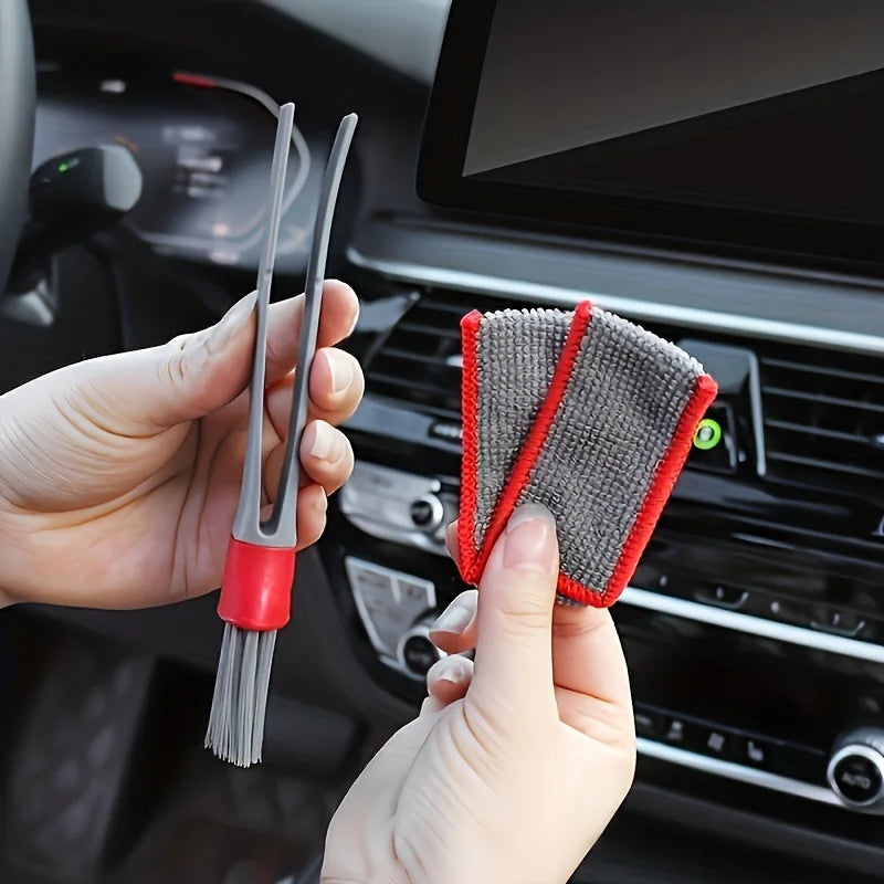 Car vent  brush