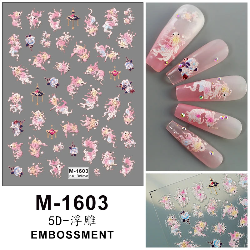 5D Nail Stickers