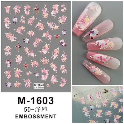 5D Nail Stickers