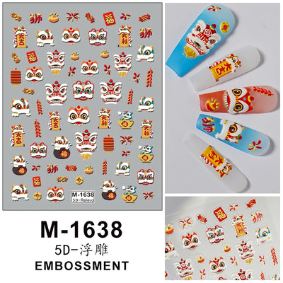 5D Nail Stickers