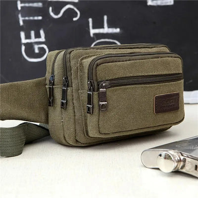 Outdoor Canvas Waist Bag