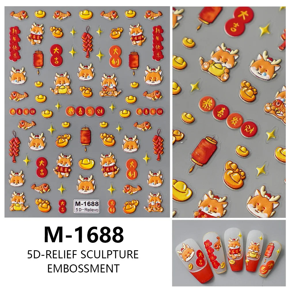 5D Nail Stickers