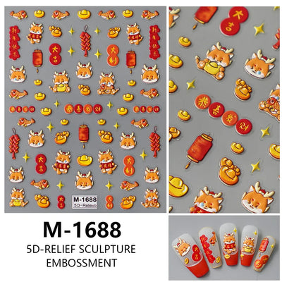 5D Nail Stickers