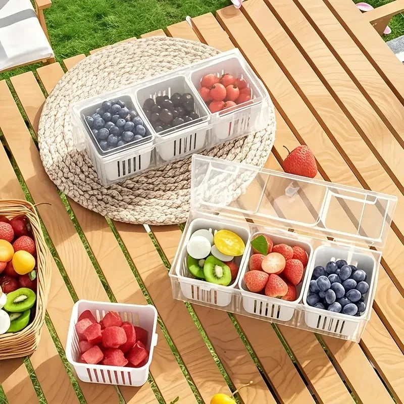Square Food Storage Containers Set
